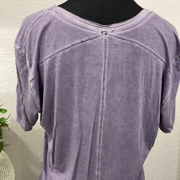 Free People Purple Tee - Picture 9 of 11